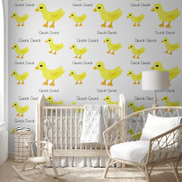 Niedliche Gelbente Quack Tapete