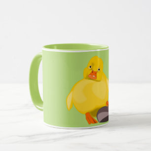 Niedliche Gelbente Tasse - Farbe auswählen