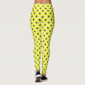 Niedliche Gelbjunge Biene und Blume Leggings (Rückseite)