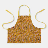 Niedliche Gelbkautschuk-Enten Tiermuster Schürze (Vorderseite)