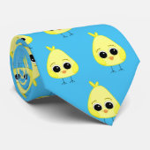 Niedliche Gelbkinder Krawatte (Gerollt)