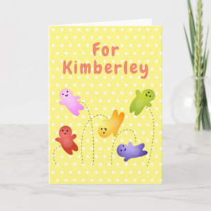 Niedliche Gelee-Babys, Süßigkeiten Süßigkeiten Car Karte