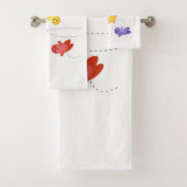 Niedliche Gelee Babys Süßigkeiten Süßigkeiten Cart Badhandtuch Set (Insitu)