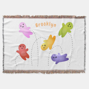 Niedliche Gelee Babys Süßigkeiten Süßigkeiten Cart Decke