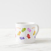 Niedliche Gelee Babys Süßigkeiten Süßigkeiten Cart Espressotasse (Vorderseite Rechts)