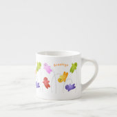 Niedliche Gelee Babys Süßigkeiten Süßigkeiten Cart Espressotasse (Rechts)