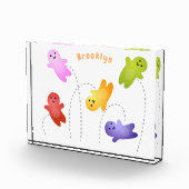 Niedliche Gelee Babys Süßigkeiten Süßigkeiten Cart Fotoblock (Rechts)