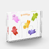 Niedliche Gelee Babys Süßigkeiten Süßigkeiten Cart Fotoblock (Links)