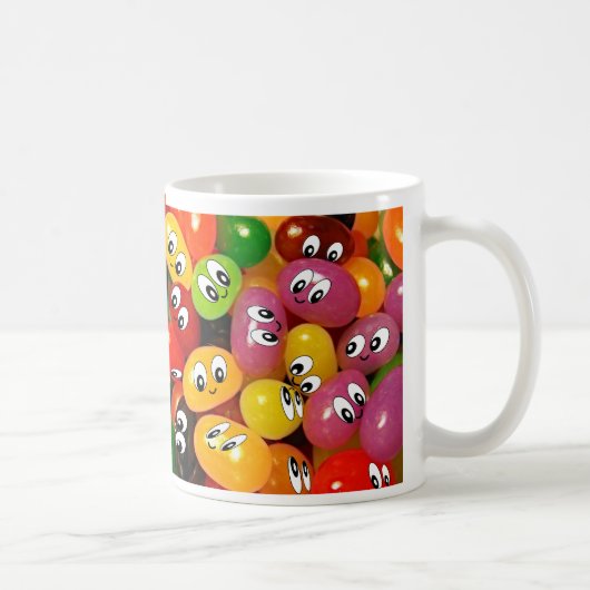 Niedliche Gelee-Bohne Kaffeetasse (Rechts)