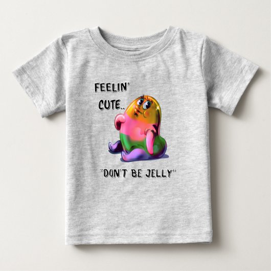 Niedliche Geleebohne Baby T-shirt (Vorderseite)
