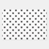 Niedliche gemischte Tiermuster von Schweinen Llama Geschenkpapier Set (Vorderseite 3)