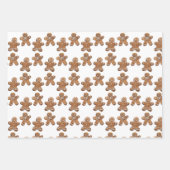 Niedliche gemütliche Festtage süße Leckereien Weih Geschenkpapier Set (Vorderseite)