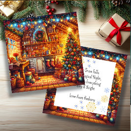 Niedliche, gemütliche Vintage Küche Weihnachten