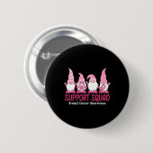 Niedliche Genom-Unterstützung Squad Brustkrebs-Bew Button (Vorne & Hinten)