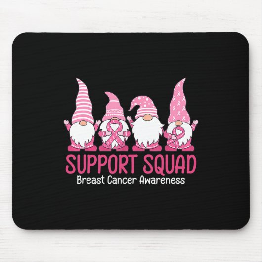 Niedliche Genom-Unterstützung Squad Brustkrebs-Bew Mousepad (Vorne)