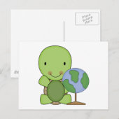 niedliche Geografie Postkarte (Vorne/Hinten)