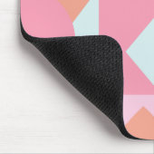 Niedliche geometrische Formen - Collage Artwork Mousepad (Ecke)