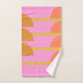 Niedliche geometrische Geometrie, skandinavische K Badhandtuch Set (Handtuch)