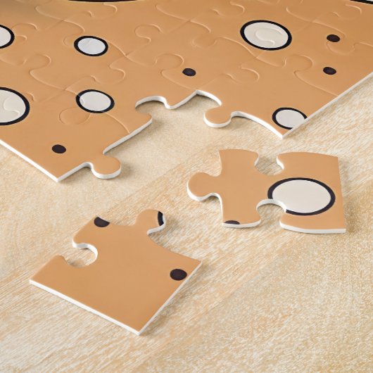 Niedliche Geparden mit Herz für Liebe & Valentine Puzzle (Seite)