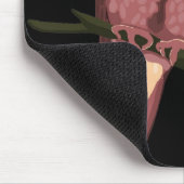 Niedliche gepunktete Eule Mousepad (Ecke)