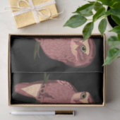 Niedliche gepunktete Eule Seidenpapier (Geschenk)