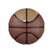 Niedliche gepunktete Gecko-Cartoon-Abbildung Mini Basketball (Rechts)