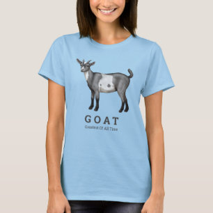 Niedliche Gepunktete Ziege Best aller Zeiten T-Shirt