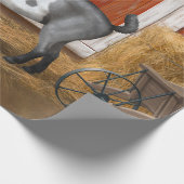 Niedliche Gepunktete Ziege Geschenkpapier (Ecke)