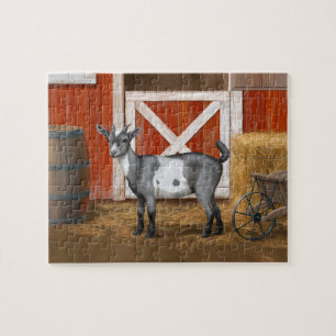 Niedliche Gepunktete Ziege Puzzle