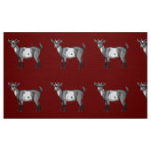 Niedliche Gepunktete Ziege Stoff (Fat Quarter (45,7 x 55,9 cm))