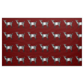 Niedliche Gepunktete Ziege Stoff (Yard (91,4 cm))
