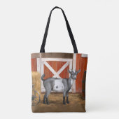 Niedliche Gepunktete Ziege Tasche (Rückseite)