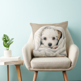 NIEDLICHE GERÄUMIGE WEISSPUPPEN UNTER BLANKET KISSEN