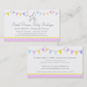 Niedliche Geschäftskarten des Visitenkarte (Vorne/Hinten)