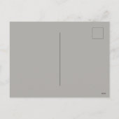 Niedliche Geschenke Alley Feiertagspostkarte (Rückseite)