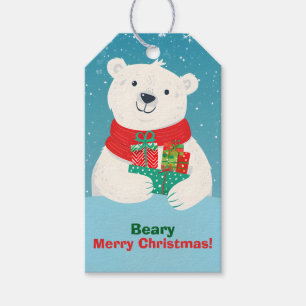 Niedliche Geschenke für den Polarbär und spieleris Geschenkanhänger