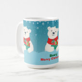 Niedliche Geschenke für den Polarbär und spieleris Kaffeetasse (Vorderseite Links)