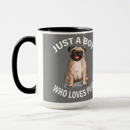 Niedliche Geschenke für Hundefreunde mit Mops Tasse (Links)