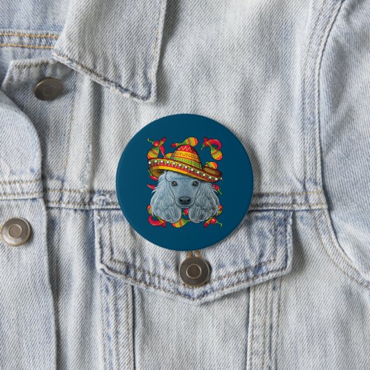 Niedliche Geschenke für Hundefreunde mit Poodle Button (Beispiel)