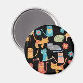 Niedliche Geschenke für Katzen Liebhaber Magnet (Vorderseite/Rückseite)