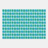 Niedliche Geschenke HandGezeichnet Weihnachtsfeier Geschenkpapier Set (Vorderseite 2)