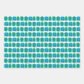 Niedliche Geschenke HandGezeichnet Weihnachtsfeier Geschenkpapier Set (Vorderseite 2)