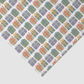 Niedliche Geschenke HandGezeichnet Weihnachtsfeier Seidenpapier (Detail)