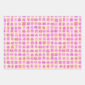 Niedliche Geschenke mit Wölfen Feiertag Weihnachte Geschenkpapier Set (Vorderseite)