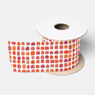 Niedliche Geschenke mit Wölfen Feiertag Weihnachte Satinband