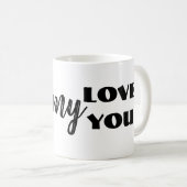 Niedliche Geschenkidee Tasse für Mama (VorderseiteRechts)