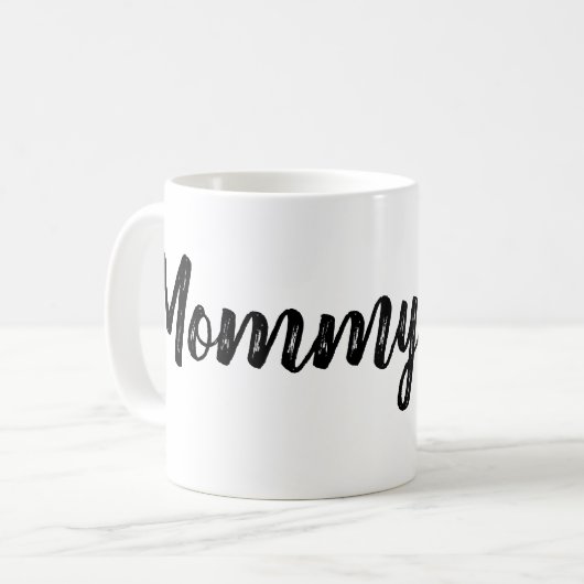 Niedliche Geschenkidee Tasse für Mama (Vorderseite Links)