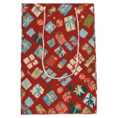 Niedliche Geschenktasche Mittlere Geschenktüte (Rückseite)