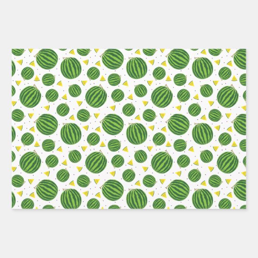 Niedliche Geschenkwrap | Watermelon Wrapping Paper Geschenkpapier Set (Vorderseite 3)