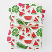Niedliche Geschenkwrap | Watermelon Wrapping Paper Geschenkpapier Set (Beispiel)